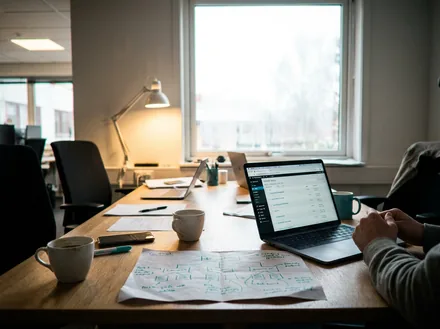 لوحة إدارة موقع ومخطط بنية الصفحات
