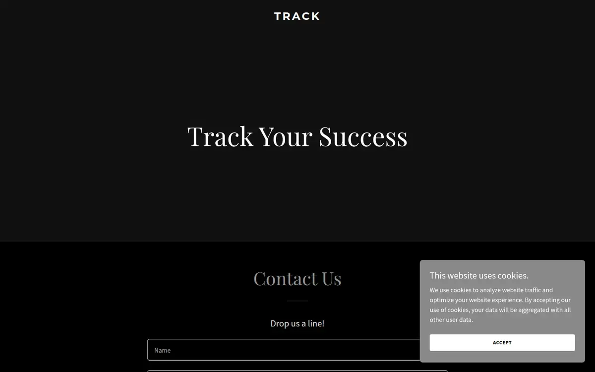 لقطة من موقع Track SA